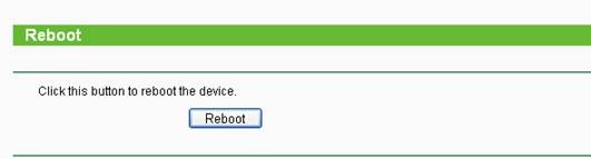 Reboot page.